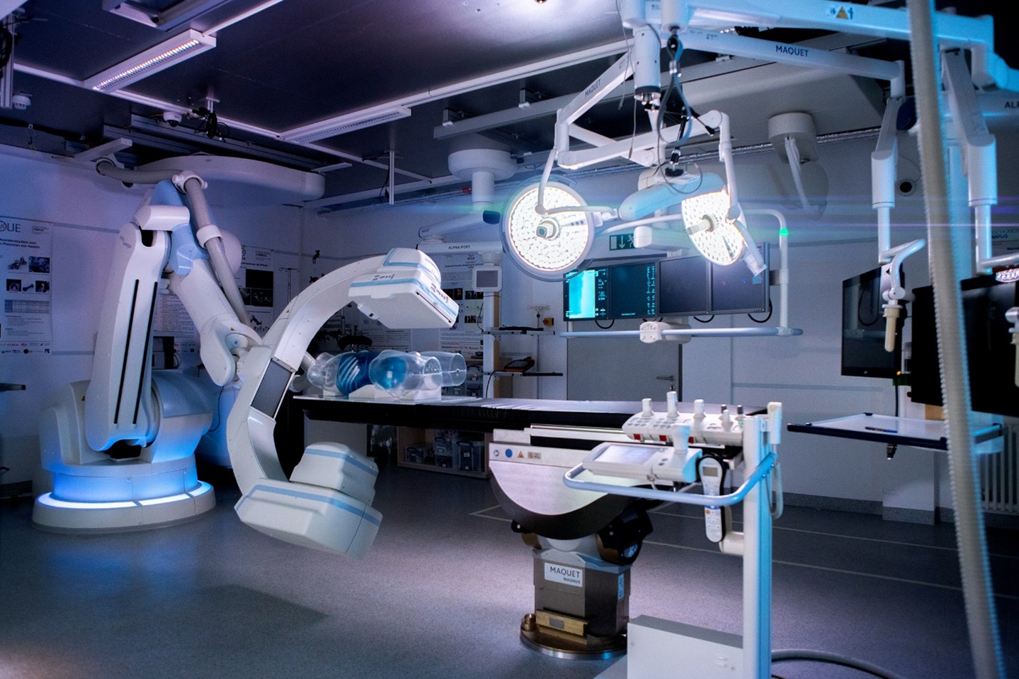 Hybrid Operating room at Fraunhofer IPA, Mannheim, Germany